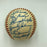 1958 New York Yankees World Series Champs Team Signed Baseball PSA DNA COA