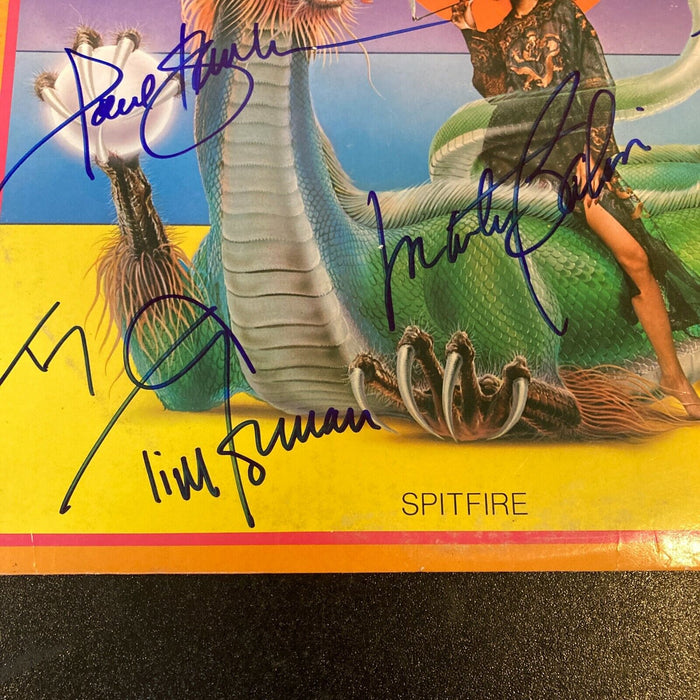Jefferson Starship Band Signed Autographed Album With 4 Signatures JSA COA