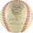 1955 Brooklyn Dodgers W.S. Champs Team Signed Baseball Jackie Robinson PSA DNA