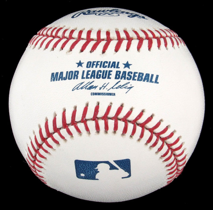 President Barack Obama Single Signed Baseball With Secret Service Pin JSA COA