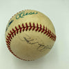 Legendary Shortstops Pee Wee Reese & Phil Rizzuto Dual Signed Baseball JSA COA