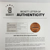 Michael Jordan Kobe Bryant 2003 All Star Game Signed Basketball PSA & Beckett