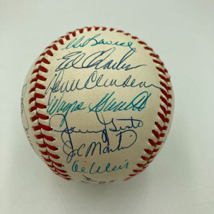 1969 New York Mets WS Champs Team Signed Baseball Tom Seaver Nolan Ryan JSA COA