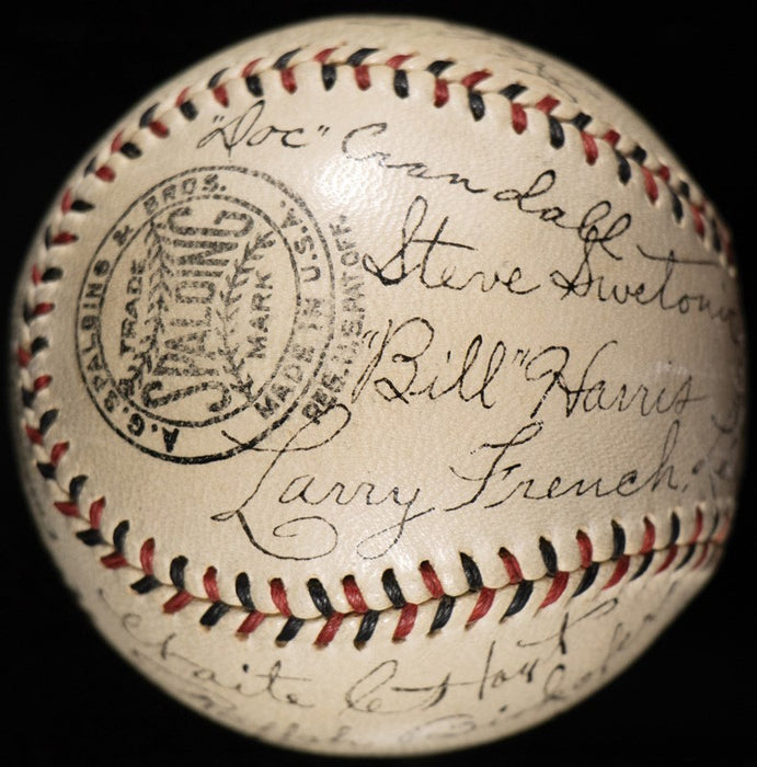 Stunning Honus Wagner 1933 Pittsburgh Pirates Team Signed Baseball Beckett COA