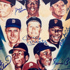 500 Home Run Club Signed 11x14 Photo Mickey Mantle Ted Williams Beckett COA