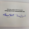 Willie Mays & Barry Bonds 660 Home Runs Signed Inscribed Baseball Bat Mays COA