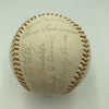 Mickey Mantle 1974 Hall Of Fame Induction Multi Signed Baseball JSA COA