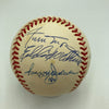 Mickey Mantle Willie Mays Hank Aaron 500 Home Run Signed Baseball PSA DNA