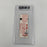 Derek Jeter "The Dive" Signed Original Full Ticket PSA DNA 10 GEM MINT