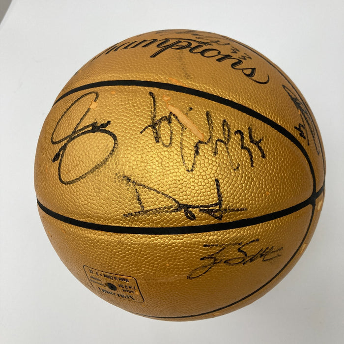 2010-11 Dallas Mavericks NBA Champs Team Signed Basketball JSA COA