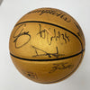2010-11 Dallas Mavericks NBA Champs Team Signed Basketball JSA COA