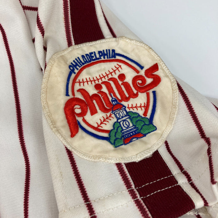 Roger McDowell 1989 Game Used Philadelphia Phillies Jersey MEARS A10 The Finest