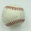 1950's Hall Of Fame Signed Baseball  29 Sigs Joe Dimaggio Lefty Grove JSA COA