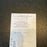 Brooks Robinson Signed Autographed Check Baseball Hall Of Fame