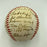 Negro League Legends Multi Signed National League Baseball 21 Sigs JSA COA