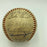 1962 New York Mets Inaugural Season Team Signed Baseball With Gil Hodges JSA COA