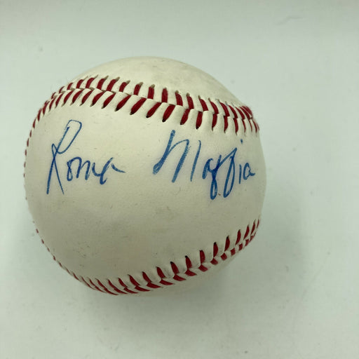 Roma Maffia Signed Autographed Baseball Movie Star With JSA COA