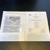 Daniel Baldwin Twice Signed Mulholland Falls Movie Folder With JSA COA