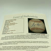 Beautiful Walter Payton Signed National League Baseball With JSA COA NFL HOF