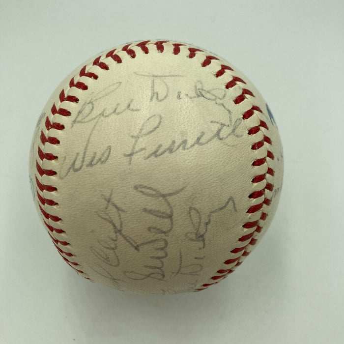 1937 All Star Game Team Signed Baseball Hank Greenberg JSA COA