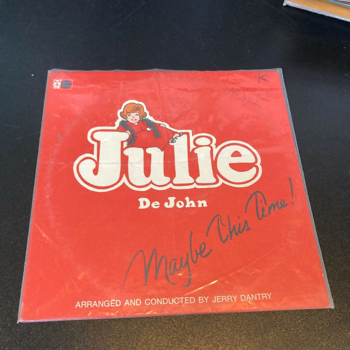 Julie Dejohn Signed Autographed Vintage LP Record