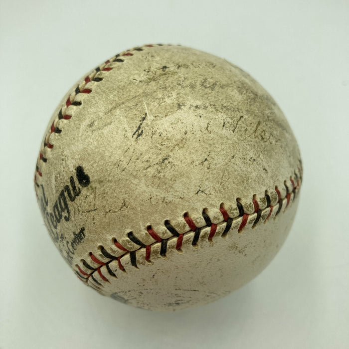 1931 St. Louis Cardinals World Series Champs Team Signed Baseball JSA COA