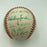 1953 New York Yankees World Series Champs Team Signed Baseball Mickey Mantle JSA
