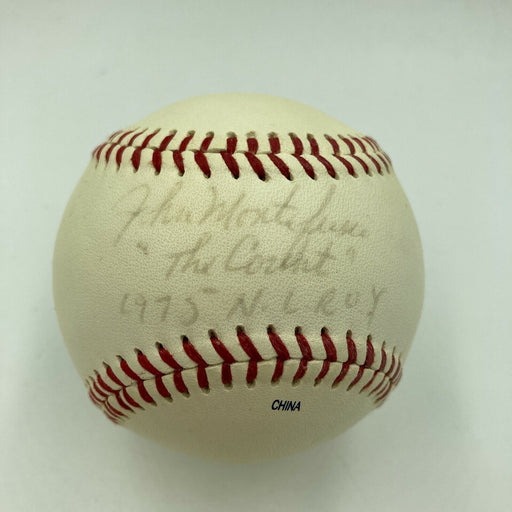 John Montefusco The Count 1975 NL ROY Signed Baseball