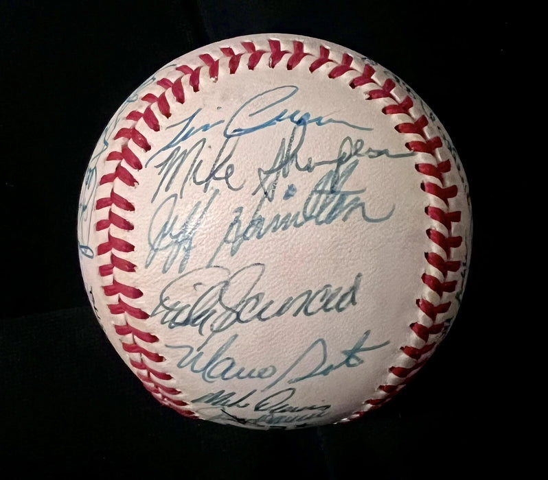 1988 Los Angeles Dodgers World Series Champs Team Signed Baseball JSA COA