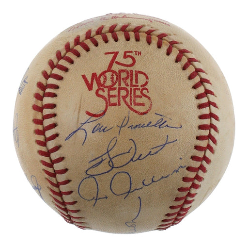 1978 New York Yankees Signed World Series Game Used Baseball MEARS & Beckett