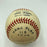 Ernie Harwell & Paul Carey Detroit Tigers Broadcasters Signed Baseball JSA COA
