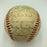 1955 Brooklyn Dodgers W.S. Champs Team Signed Baseball Jackie Robinson PSA DNA