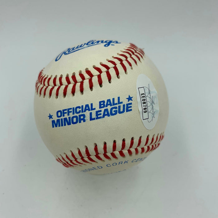 Chaz Single Signed Autographed Baseball WWE Wrestling With JSA COA