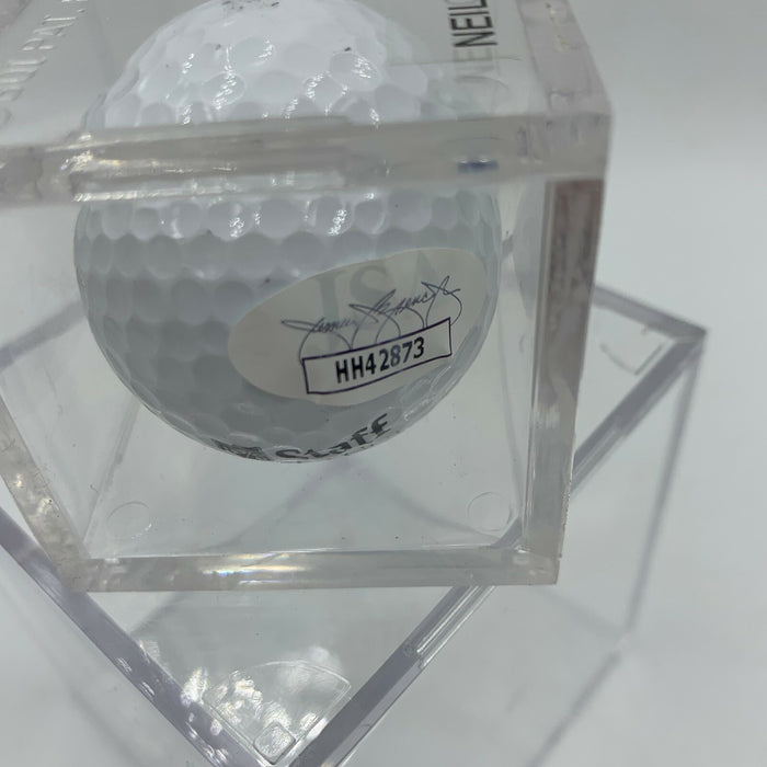 Neil Lomax NFL Signed Autographed Golf Ball PGA With JSA COA