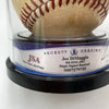 Joe Dimaggio Signed 1960's American League Joe Cronin Baseball JSA Beckett