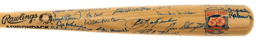Beautiful Ted Williams Sandy Koufax Hall Of Fame Multi Signed Bat 50 Sigs JSA