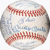 1961 New York Yankees World Series Champs Team Signed Baseball Mickey Mantle JSA