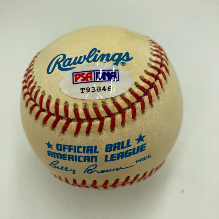 Wade Boggs Signed Official American League Baseball PSA DNA COA