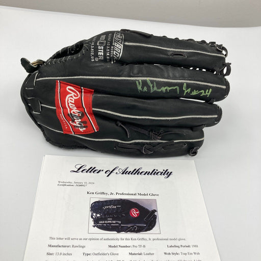 Ken Griffey Jr. 1989 Rookie Game Used Rawlings Baseball Glove PSA DNA & JSA COA