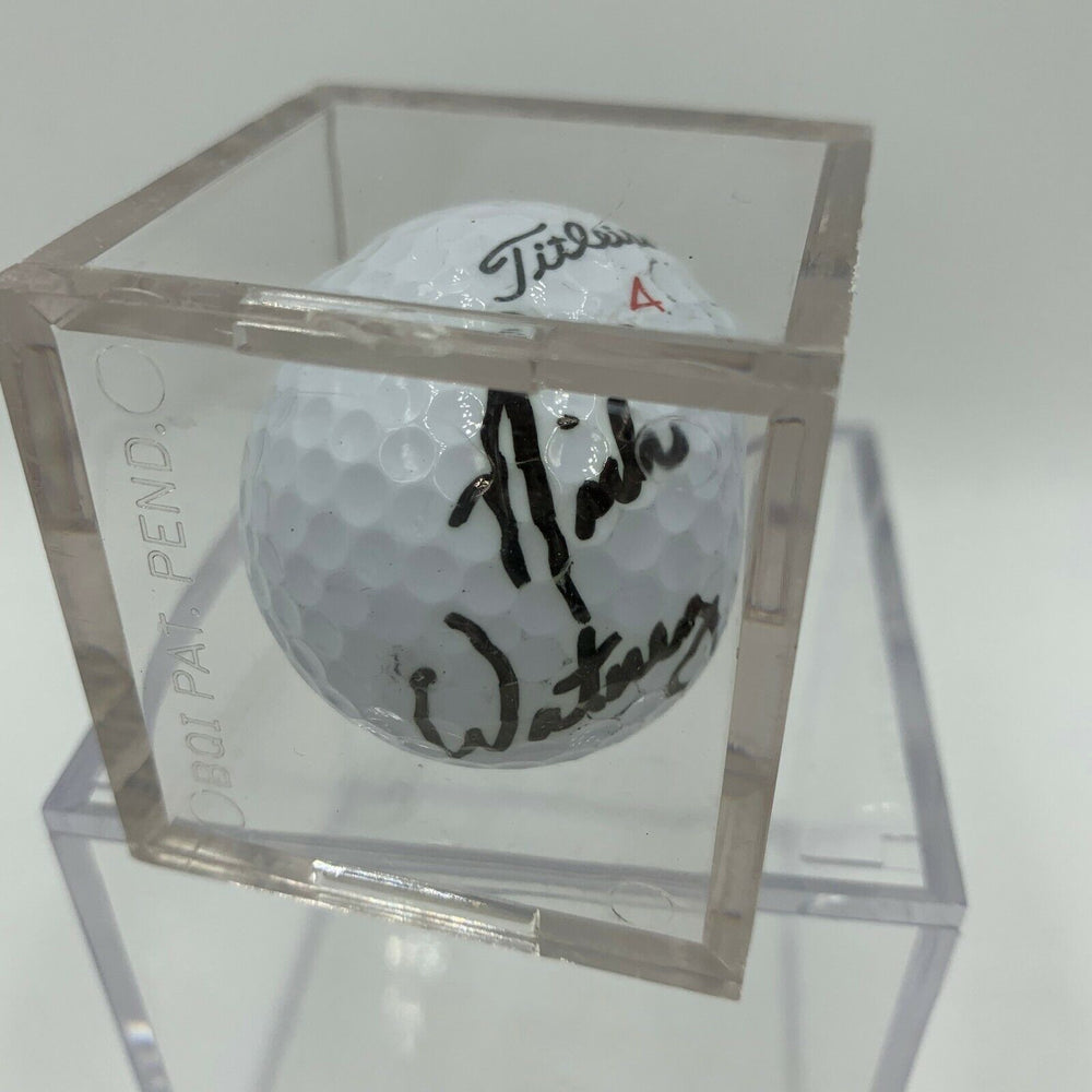 Nick Watney Signed Autographed Golf Ball PGA With JSA COA