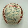 1996 Yankees Team Signed World Series Baseball Derek Jeter Mariano Rivera JSA