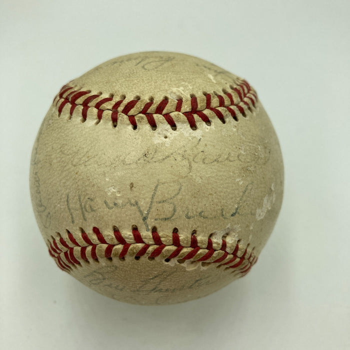 1966 Baltimore Orioles World Series Champs Team Signed Baseball JSA COA