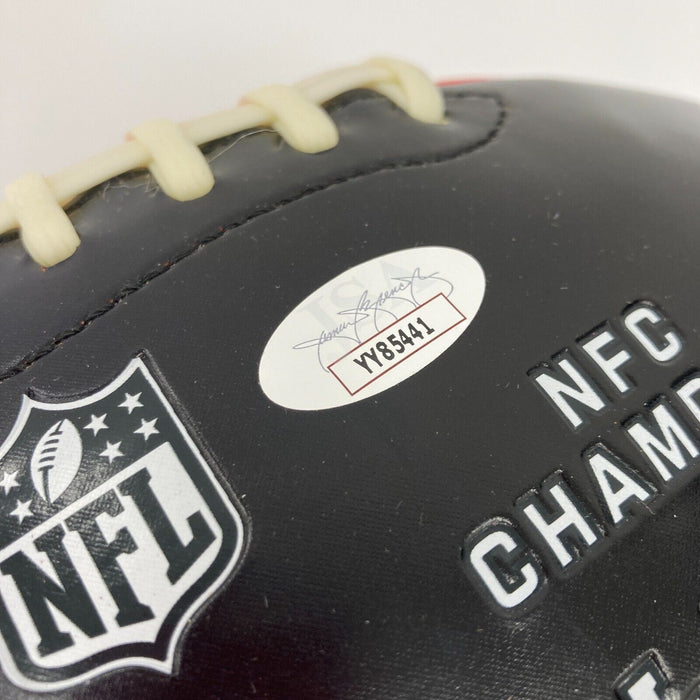 2021 Los Angeles Rams Super Bowl LVI Champs Team Signed Football 70 Sigs JSA COA