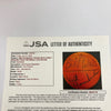 Wilt Chamberlain Abdul Jabbar Shaq Lakers Legends Signed Basketball JSA COA
