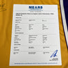 2003-04 Shaquille O'Neal Los Angeles Lakers Game Used Signed Jersey MEARS COA