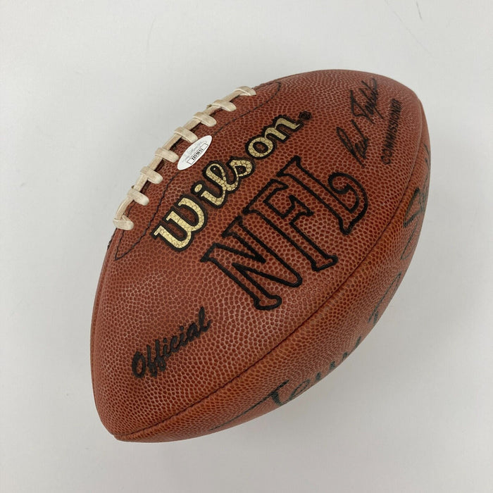 Jerry Rice & Steve Young 1994 San Francisco 49ers Multi Signed Football JSA COA