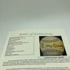 Mickey Mantle Playing Days Signed 1960's American League Joe Cronin Baseball JSA