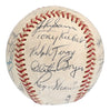 1962 New York Yankees W.S. Champs Team Signed Baseball Mickey Mantle Maris JSA