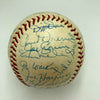 Washington Senators Legends Signed Baseball Moe Berg Goose Goslin 31 Sigs PSA