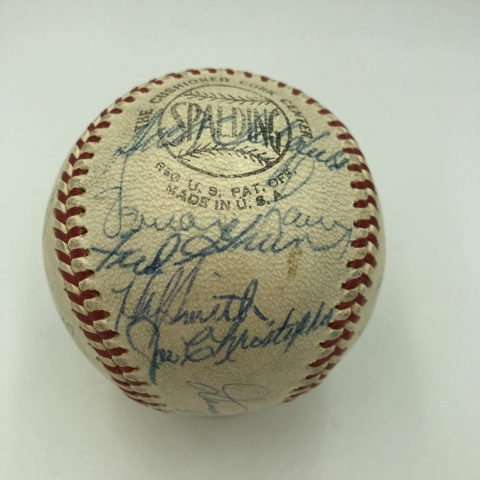 Roberto Clemente 1960 Pittsburgh Pirates W.S. Champs Team Signed Baseball PSA
